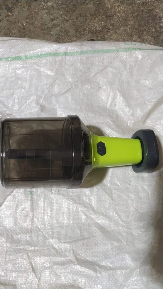 Manual Vegetable & Fruit Chopper – Easy Pull String Food Cutter