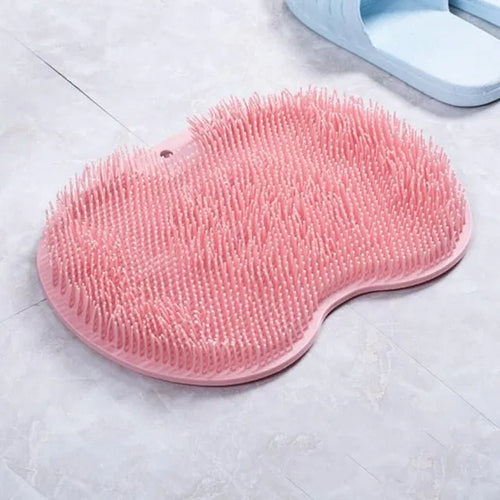 Silicone Multiuse Scrubber for Bath & Foot – 2-in-1 Body Cleaning Brush