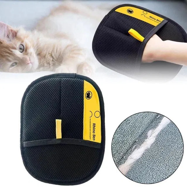 Pet Hair Removal Gloves – Reusable Grooming & Cleaning Gloves for Dogs & Cats